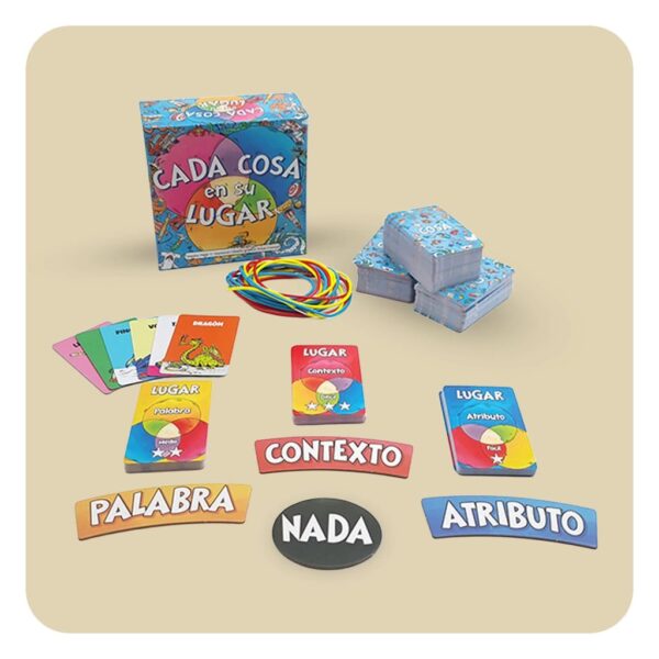 Cada cosa en su lugar +6 años