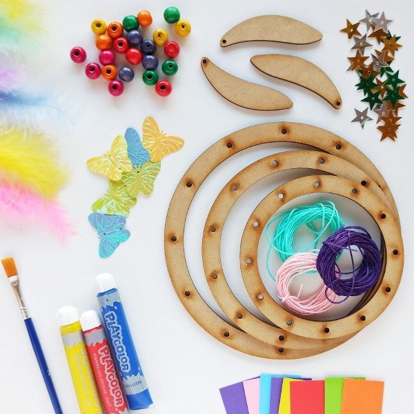 Kit Creá tu Atrapasueños