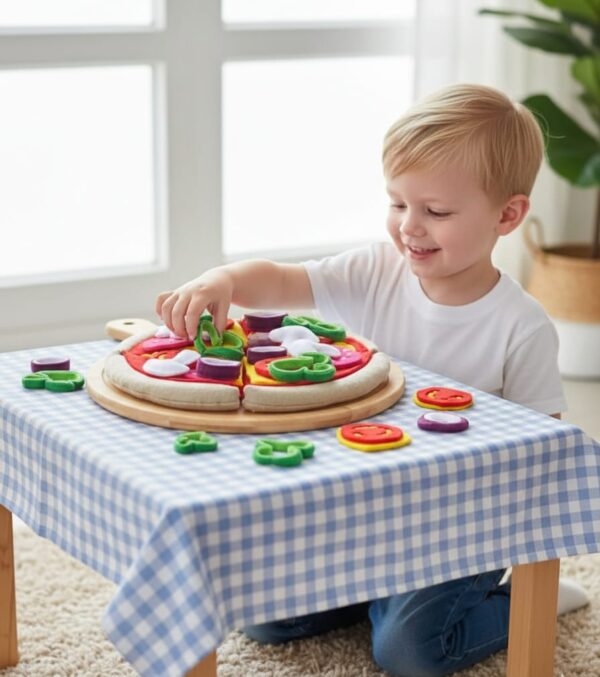 Pizza de tela