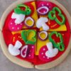 Pizza de tela