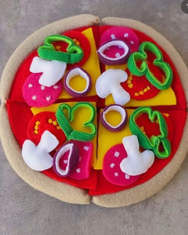 Pizza de tela