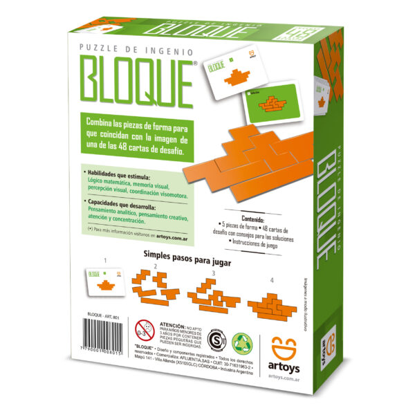 Bloque Juego de Ingenio