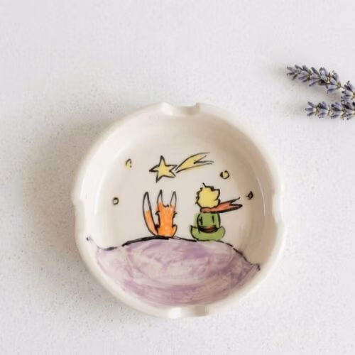 Cenicero Principito Cenicero de cerámica