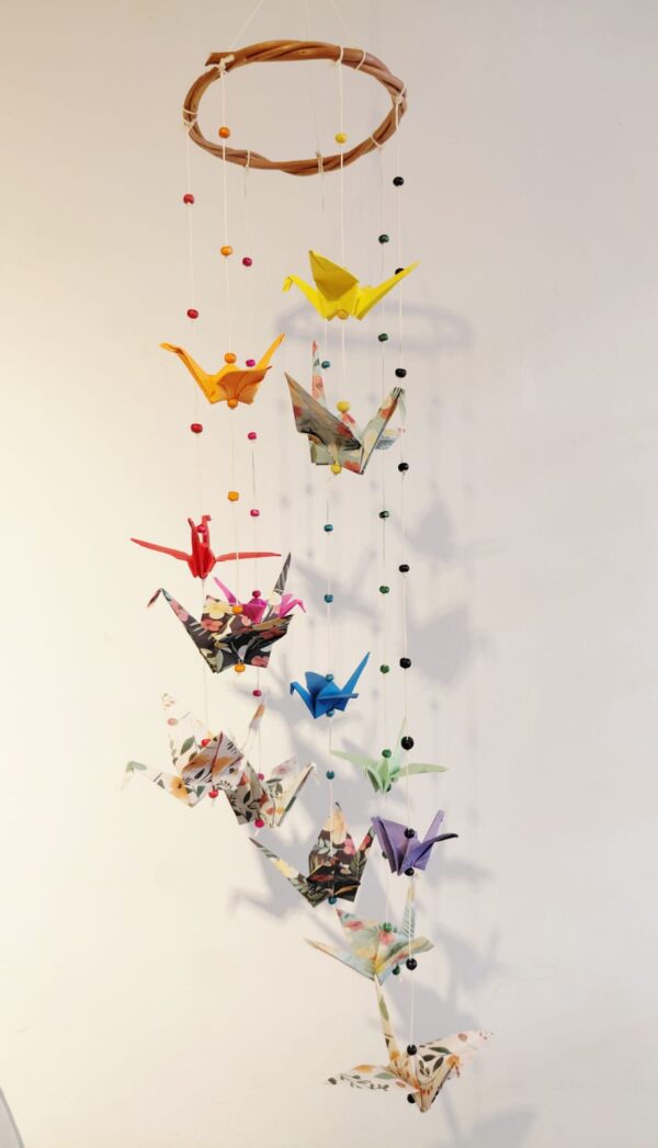 Colgante 1000 grullas