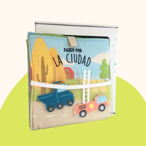 Libro de tela "La Ciudad"