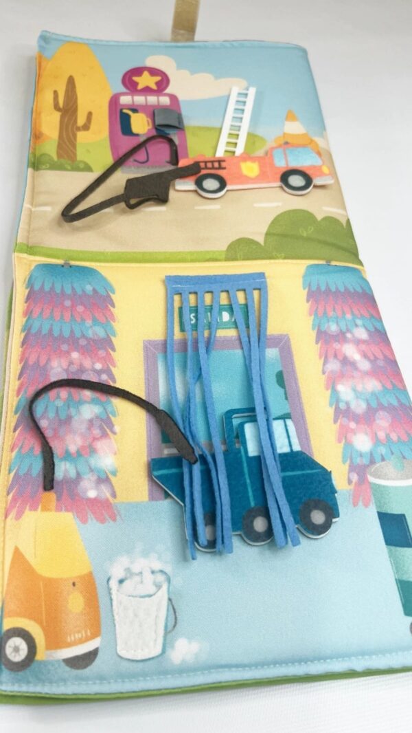 Libro de tela "La Ciudad"