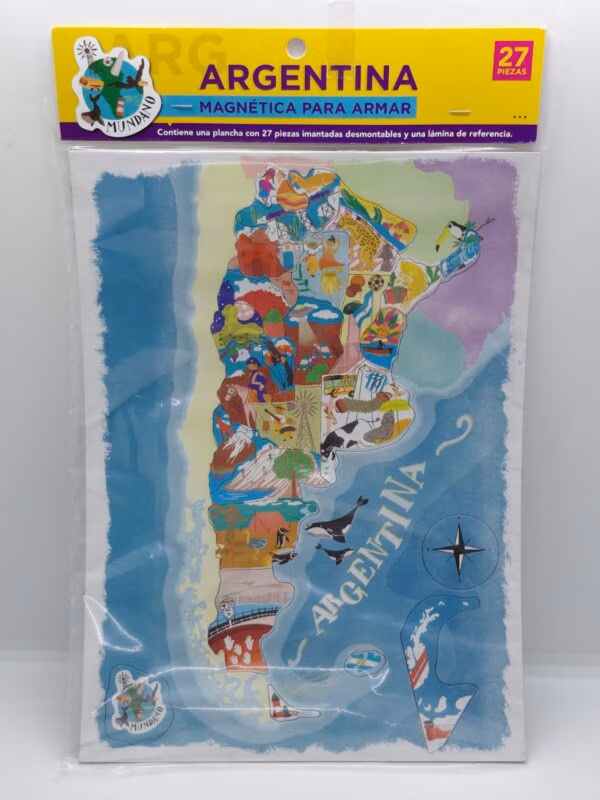 Mapa de Argentina magnético