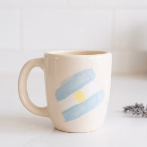 Taza de cerámica Argentina