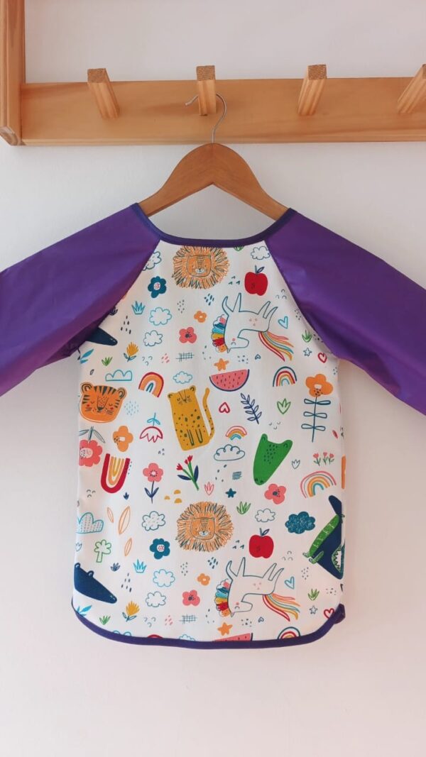 Pintorcito Infantil Diseño Animalitos Talle 2