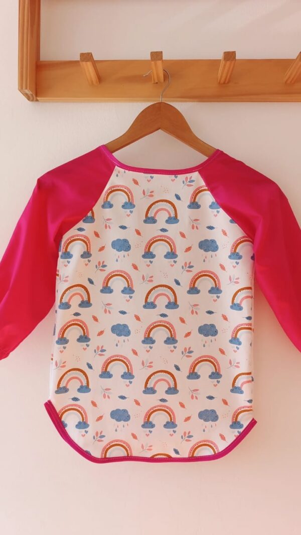 Pintorcito Infantil Diseño Arcoiris Talle 3