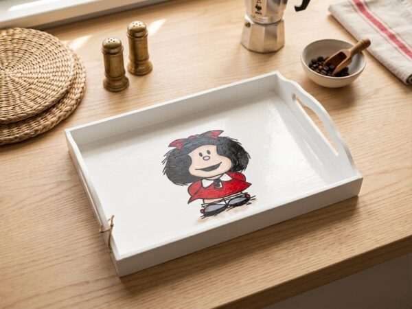 Bandeja Pintada a mano Mafalda