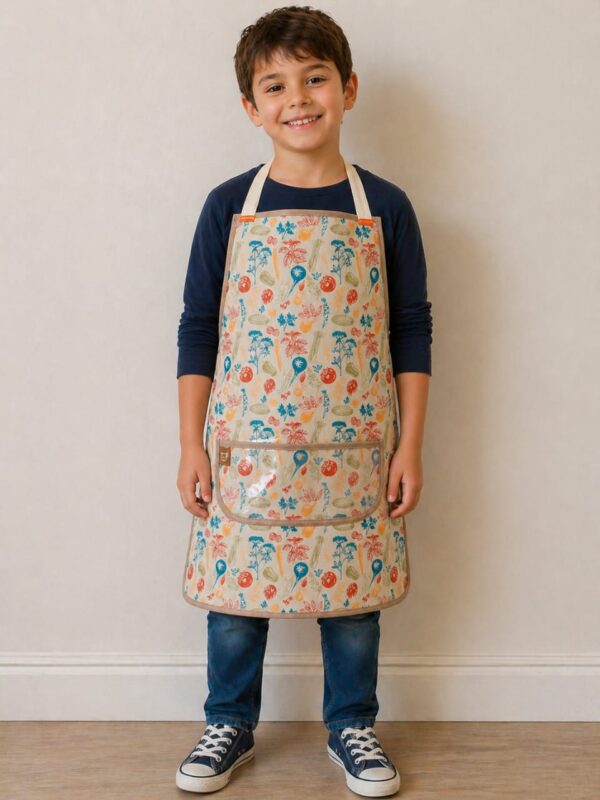Delantal Infantil Talle 3 (verduritas)