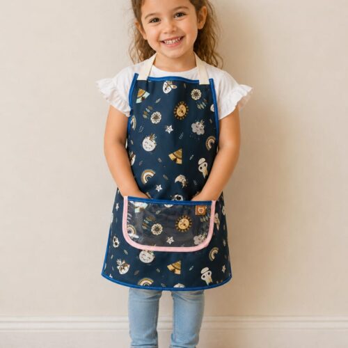 Delantal Infantil talle 2 (Unicornio)