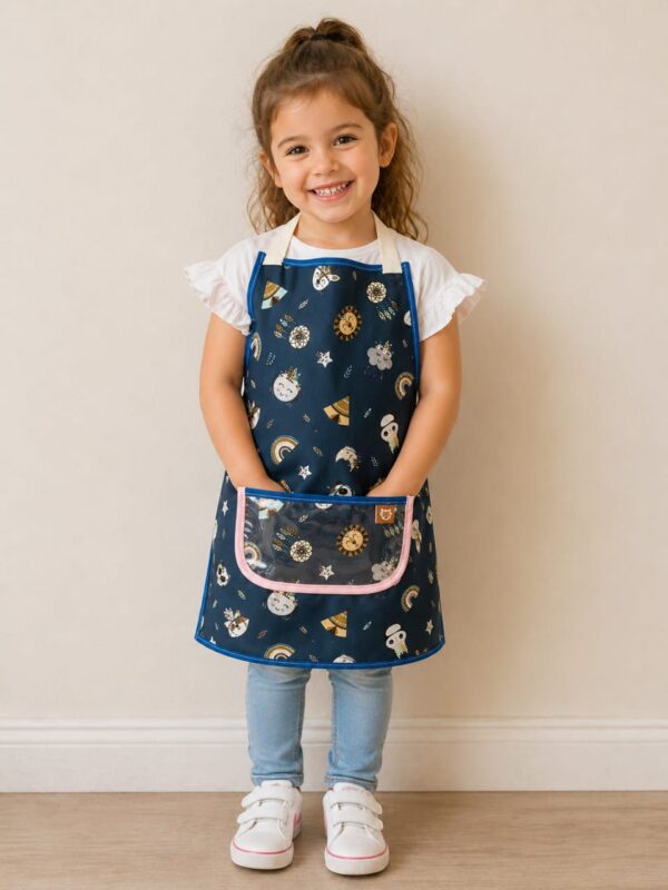 Delantal Infantil talle 2 (Unicornio)