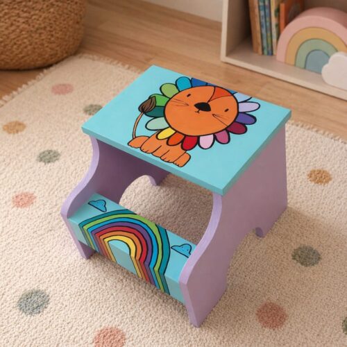 Escalerita León Escalerita Léon arcoiris