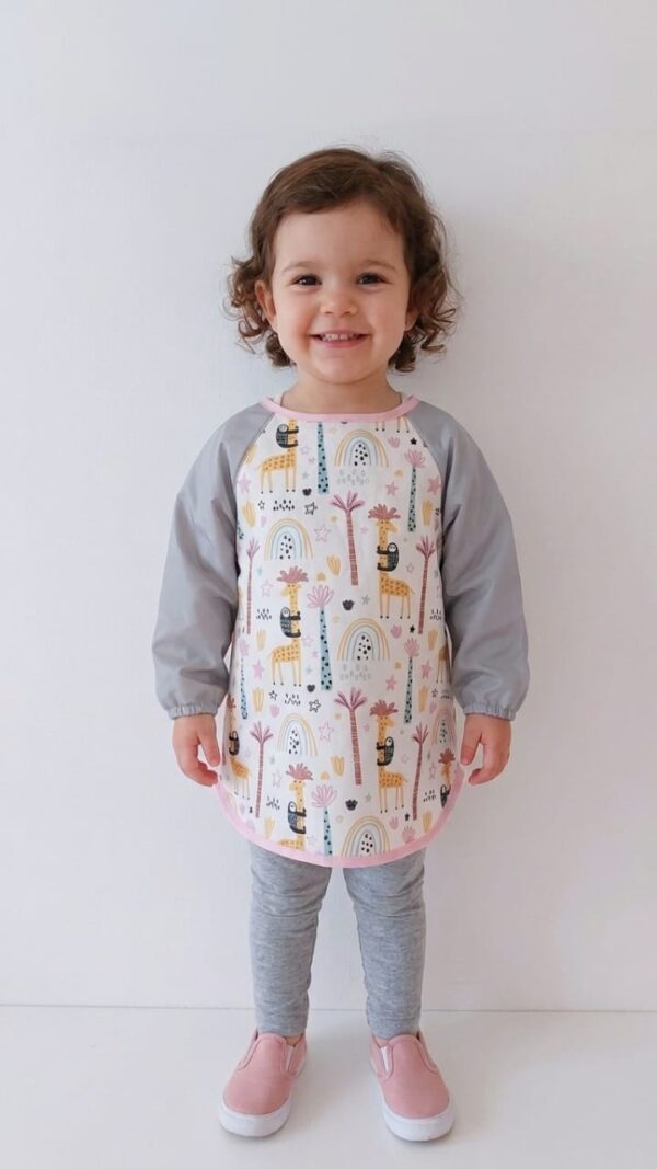 Pintorcito Infantil Diseño Jirafitas Talle 1