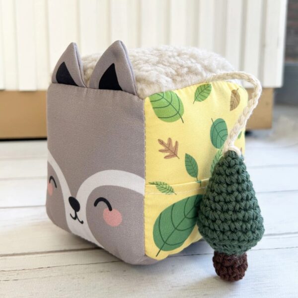 Mapache Cubo Sensorial