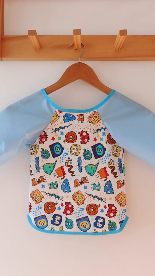 Pintorcito Infantil Diseño Monstruitos Talle 1