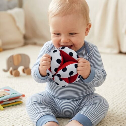 Pelota Montessori de Alto contraste