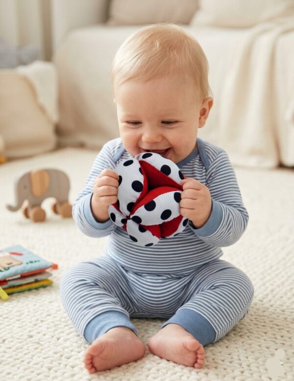 Pelota Montessori de Alto contraste