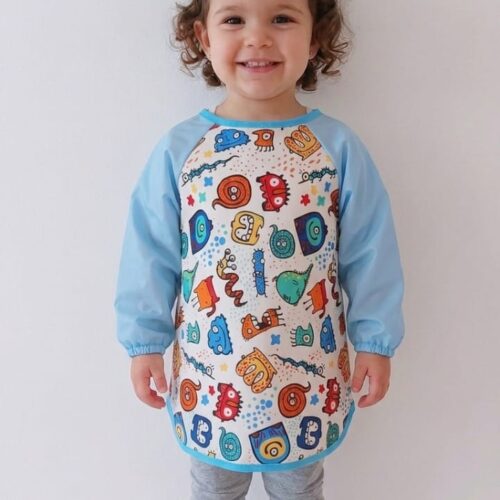Pintorcito Infantil Diseño Monstruitos Talle 1