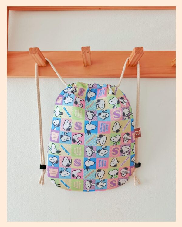 Mochilita Infantil Diseño Snoopy