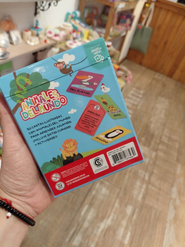 Animales Cartas Didácticas "Animales del Mundo" (Con Libro de Actividades)