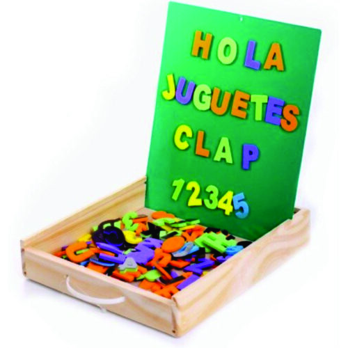 Caja Magnética Letras, Números y Signos +4 años