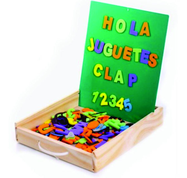Caja Magnética Letras, Números y Signos +4 años