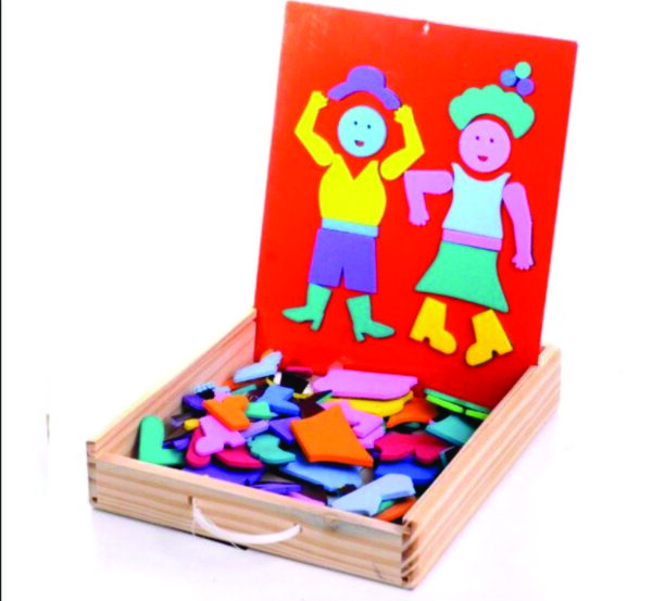 Caja Imantada cuerpitos +3años
