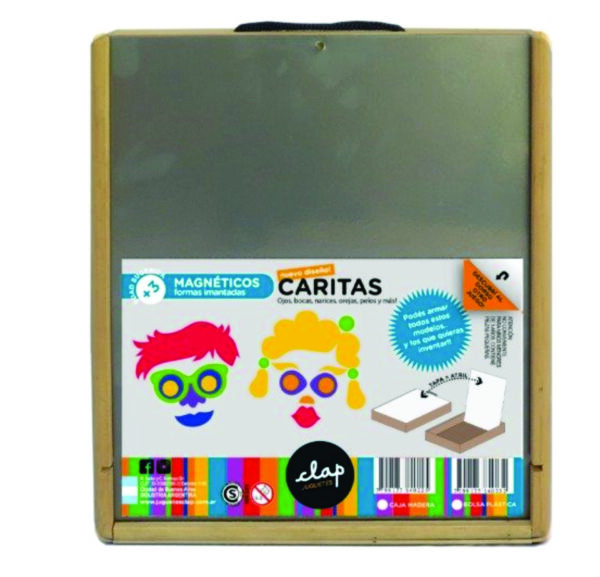 Caja Magnética Caritas y emociones +3 años