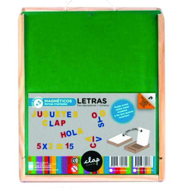 Caja Magnética Letras, Números y Signos +4 años