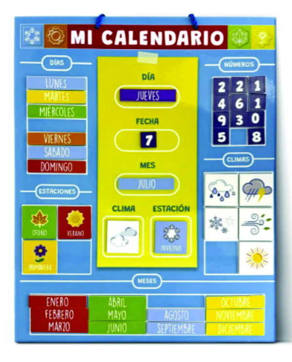 Calendario Imantado