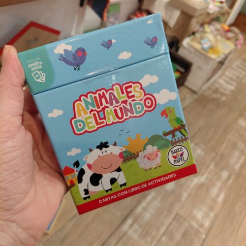 Cartas Didácticas "Animales del Mundo" (Con Libro de Actividades)