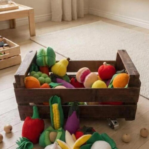 Frutas y Verduras de tela