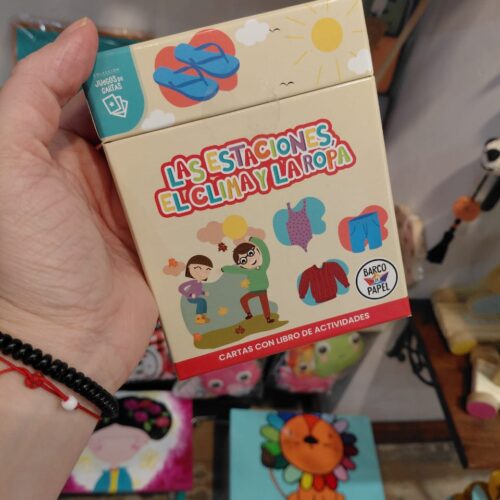 Cartas Didácticas Las Estaciones, el Clima y la Ropa