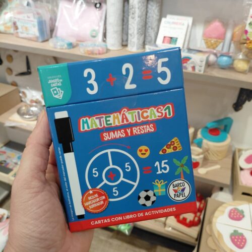 Cartas Didácticas Matemática 1 Sumas y Restas