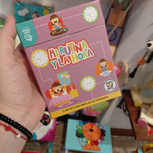 Cartas Didácticas Mi Rutina y la Hora