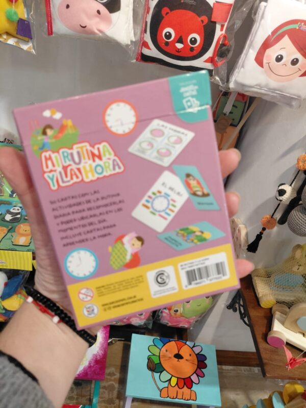 Mi rutina y la hora cartas didácticas Cartas Didácticas Mi Rutina y la Hora