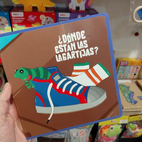 Libro de Goma Eva ¿Dónde están las lagartijas?
