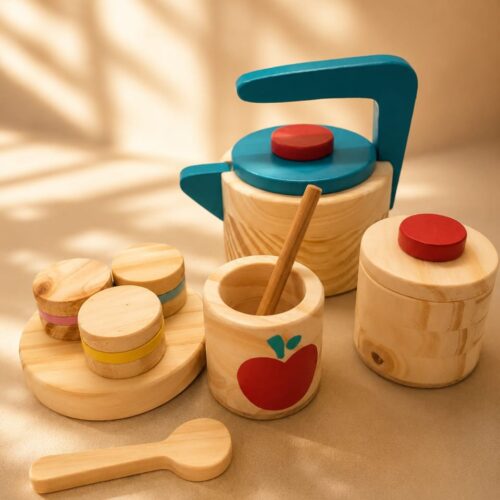 Set de Mate de Madera