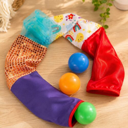 Túnel Sensorial con Pelotas