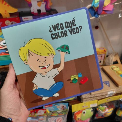 Libro de Goma Eva: ¿Veo qué color veo?