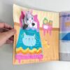 Libro de tela La casita