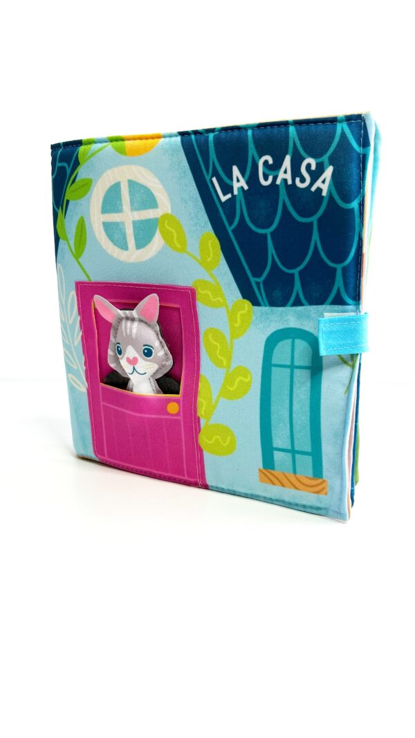 Libro de tela La casita