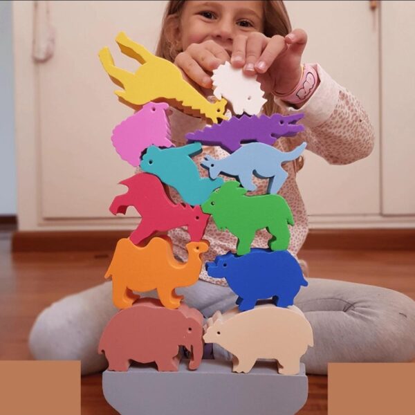 Juego de equilibrio goma eva