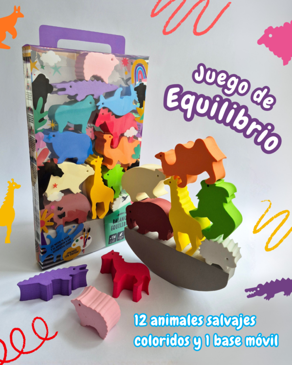 Juego de equilibrio goma eva